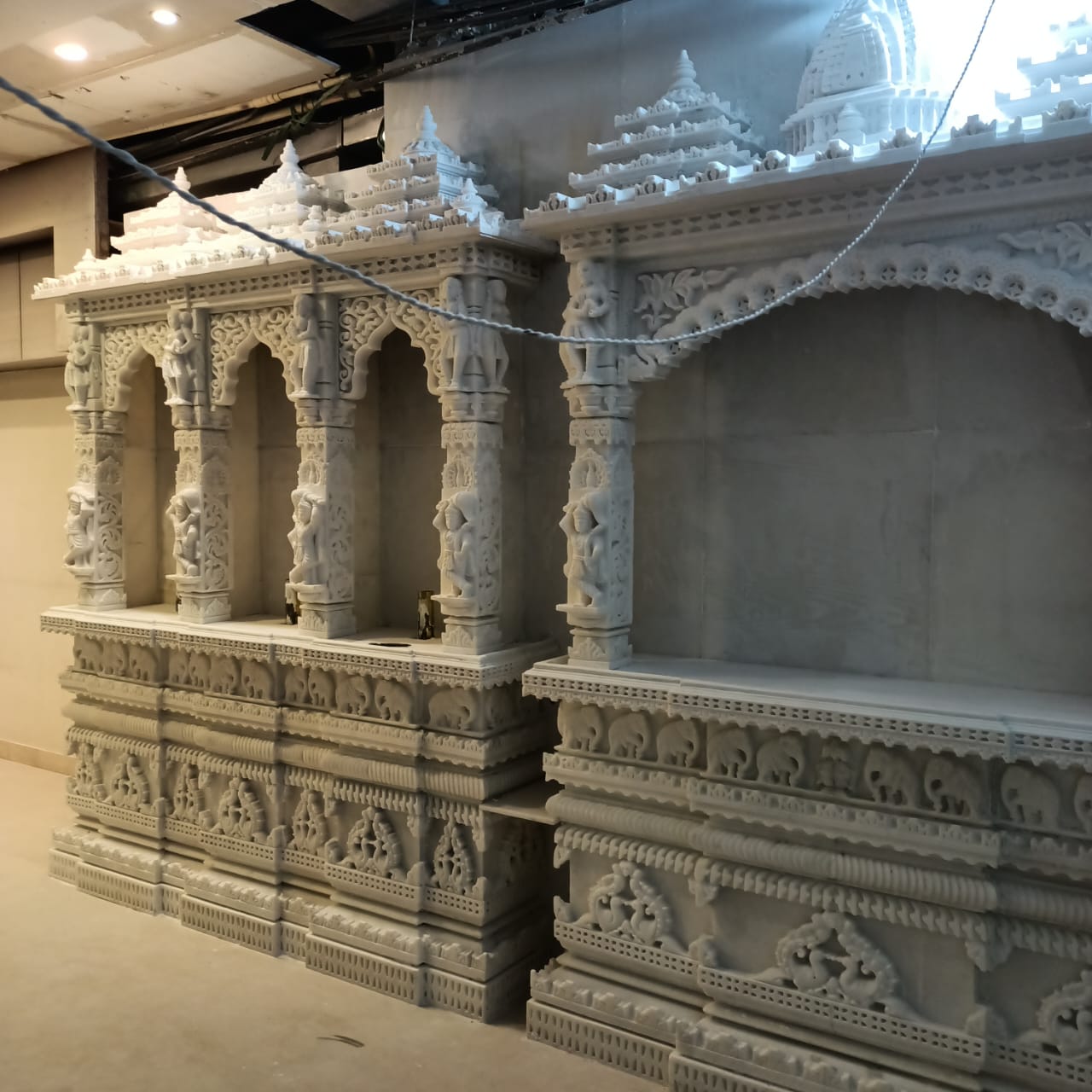 Completed marble mosque project