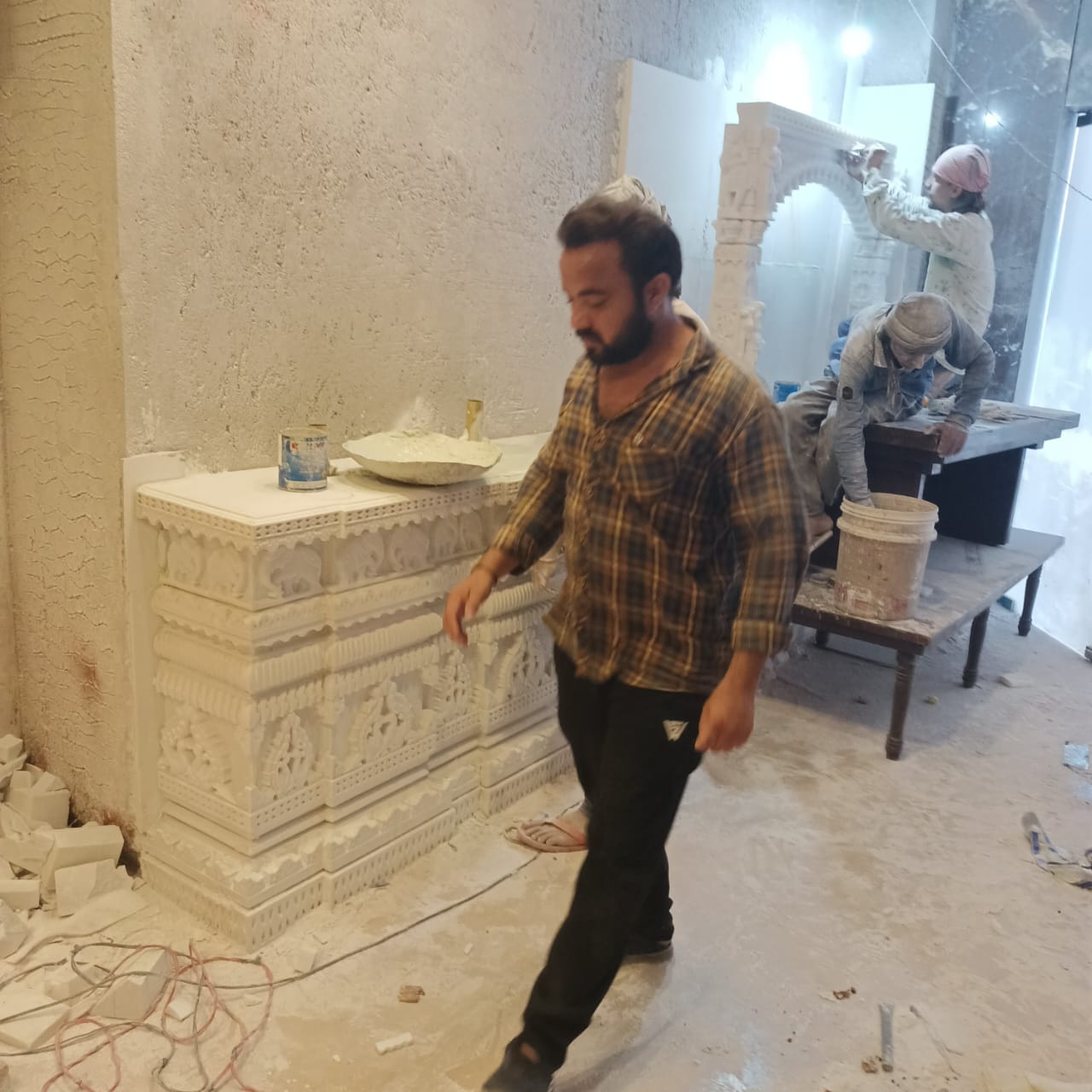 Master craftsman at work